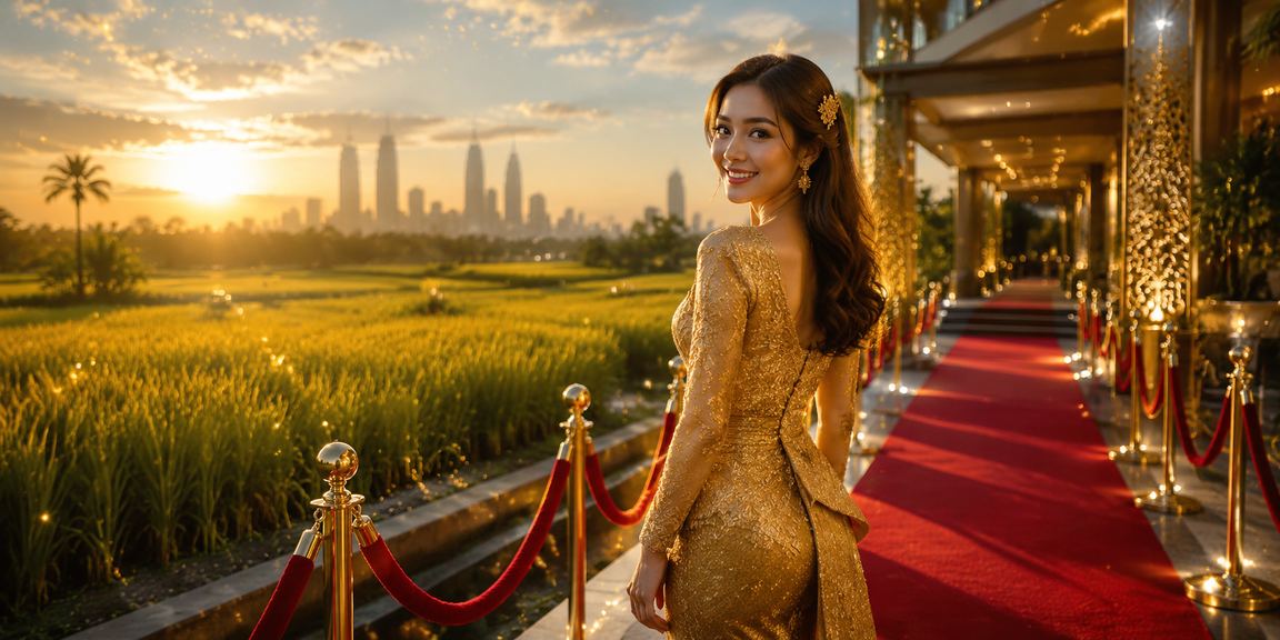 Hiburan kasino bergaya kebaya tempatan di Kedah
