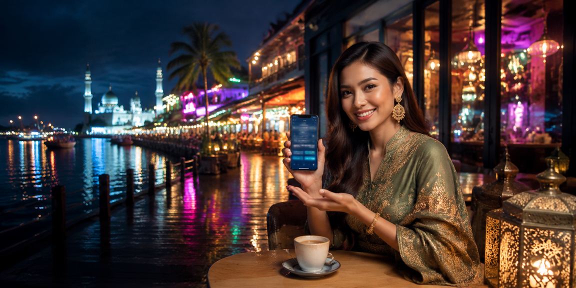 Deposit pertaruhan semasa Hari Raya dengan tema Malaysia