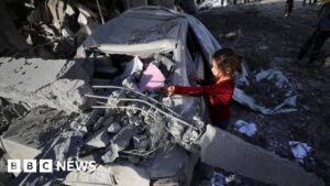 Israeli strikes in northern Gaza kill at least 48, hospital says