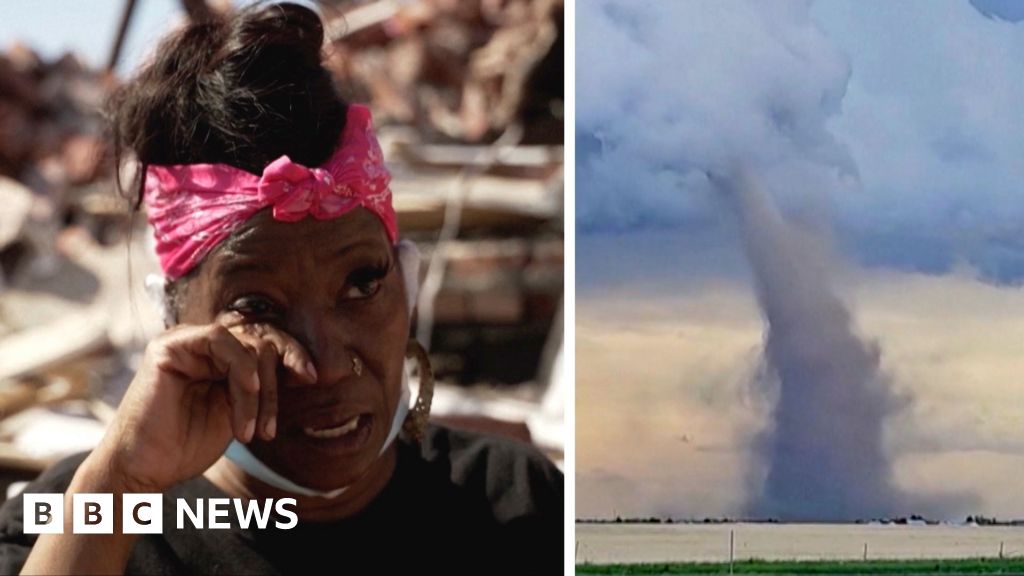 ‘Overwhelmed’ residents pick through destruction