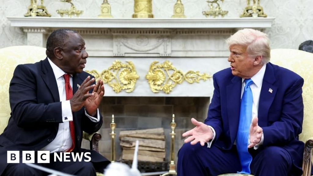 White crosses shown by US president not graves, says man who erected them