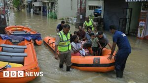 Parts of India’s ‘Silicon Valley’ flooded after heavy rains