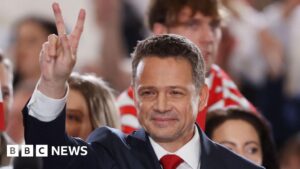 Rafal Trzaskowski, Warsaw’s liberal mayor, leads after first round