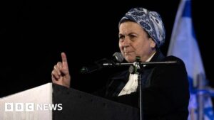 UK sanctions ‘godmother’ of Israel’s settler movement Daniella Weiss