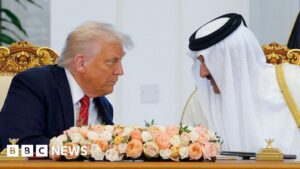 Trump’s critics and supporters unite against Qatar plane deal