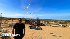 Colombia’s wind farms bring promise and pain for indigenous group