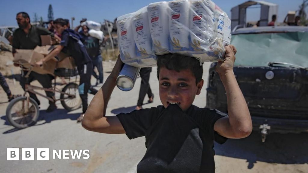 Security breaks down as desperate people search for food
