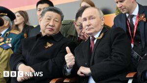 Xi shows he wants to be close to Putin