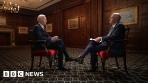 Biden’s first interview since leaving the White House