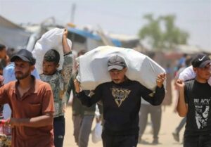 25 شهید در تیراندازی صهیونیست ها به مرکز توزیع کمک ها در غزه