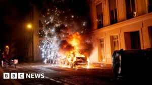 Clashes in Paris as PSG fans celebrate Champions League win