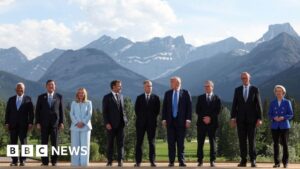 Trump’s short G7 – a trade deal, family photo and the Middle East