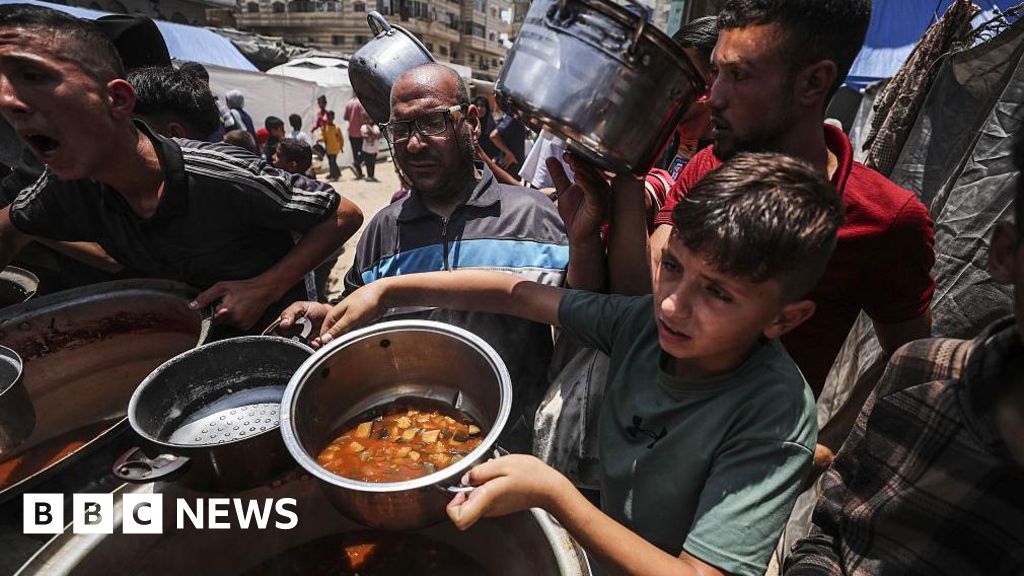 Six killed by Israeli gunfire near Gaza aid site, Hamas officials say