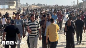 At least 15 killed in Israeli fire near aid centre, say medics