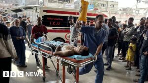 At least 27 Palestinians killed by Israeli fire while waiting for aid, Gaza authorities say